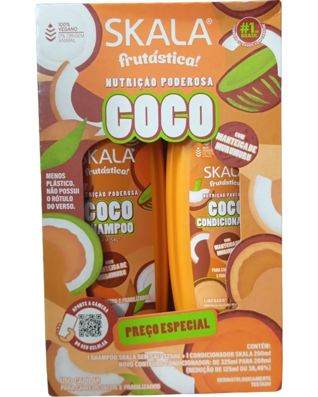 KIT SH+COND SKALA 325/200ML COCO