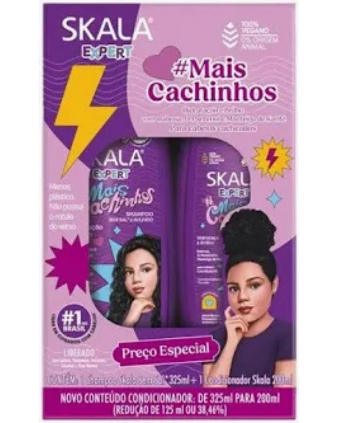 KIT SH+COND SKALA 325/200ML CACHINHOS