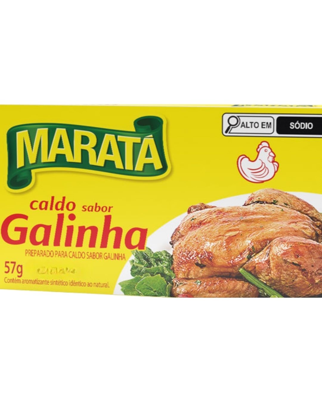 CALDO MARATA TABLETE 10X57G GALINHA