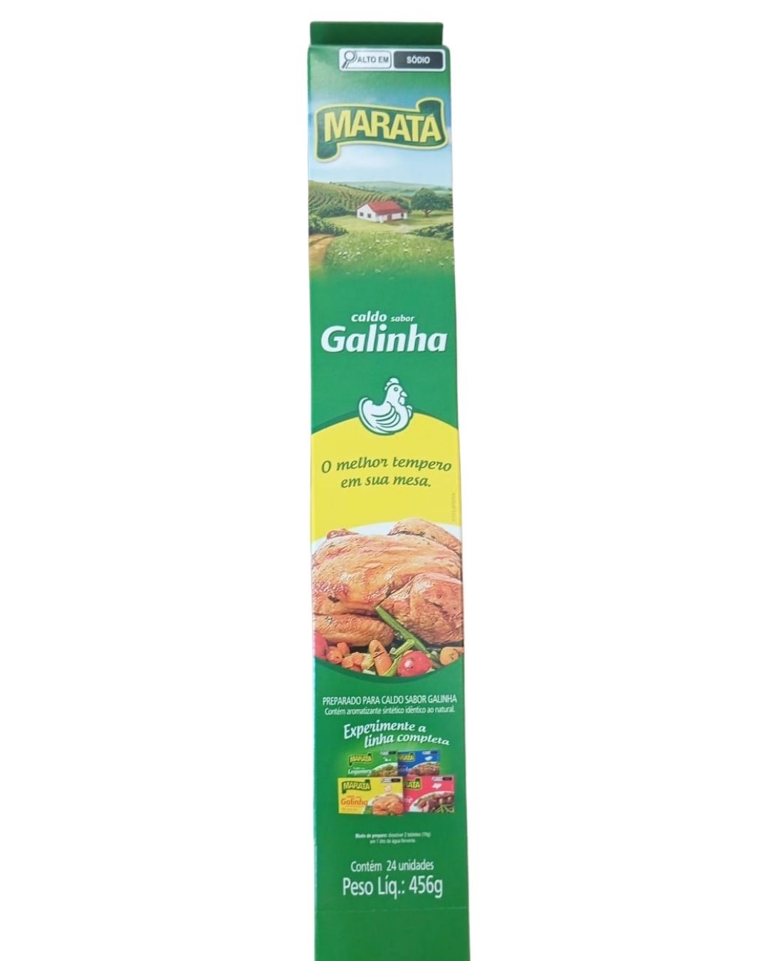 CALDO MARATA TABLETE 24X19G GALINHA