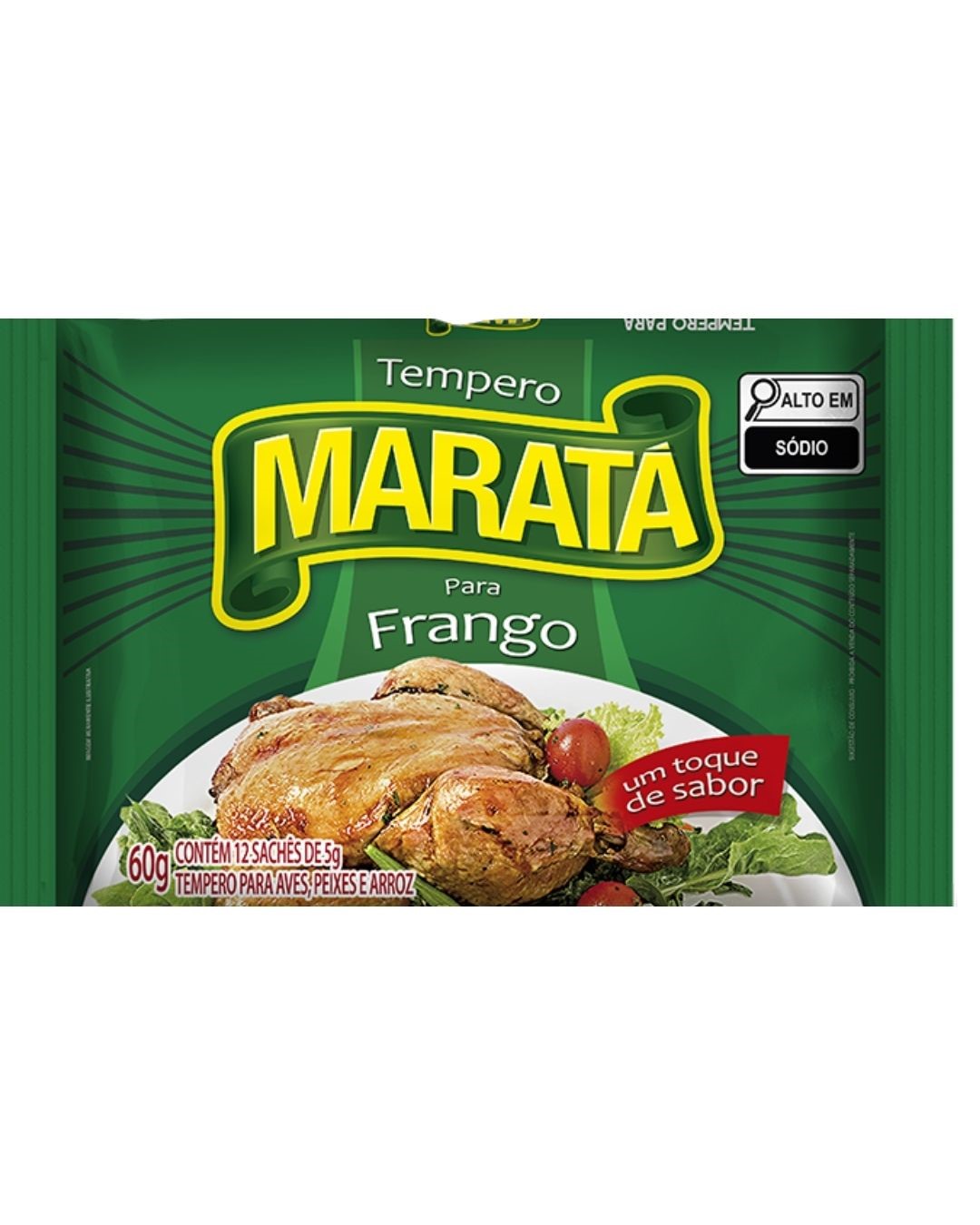 TEMPERO EM PÓ MARATA 12X5G FRANGO