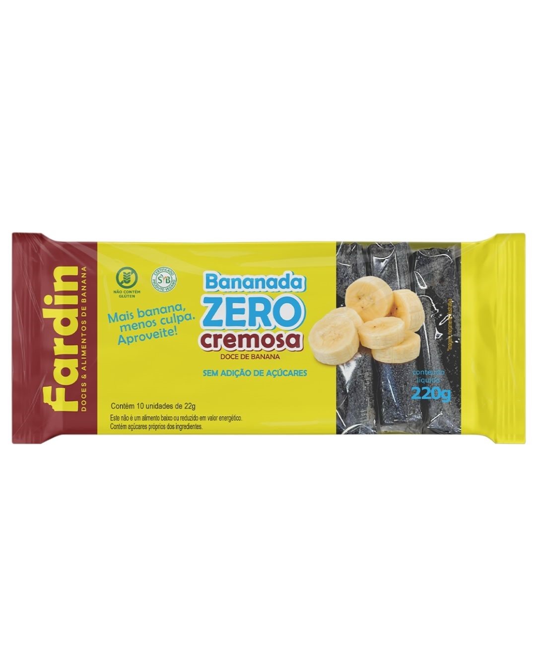 BANANADA ZERO CREM FARDIN 10X22G