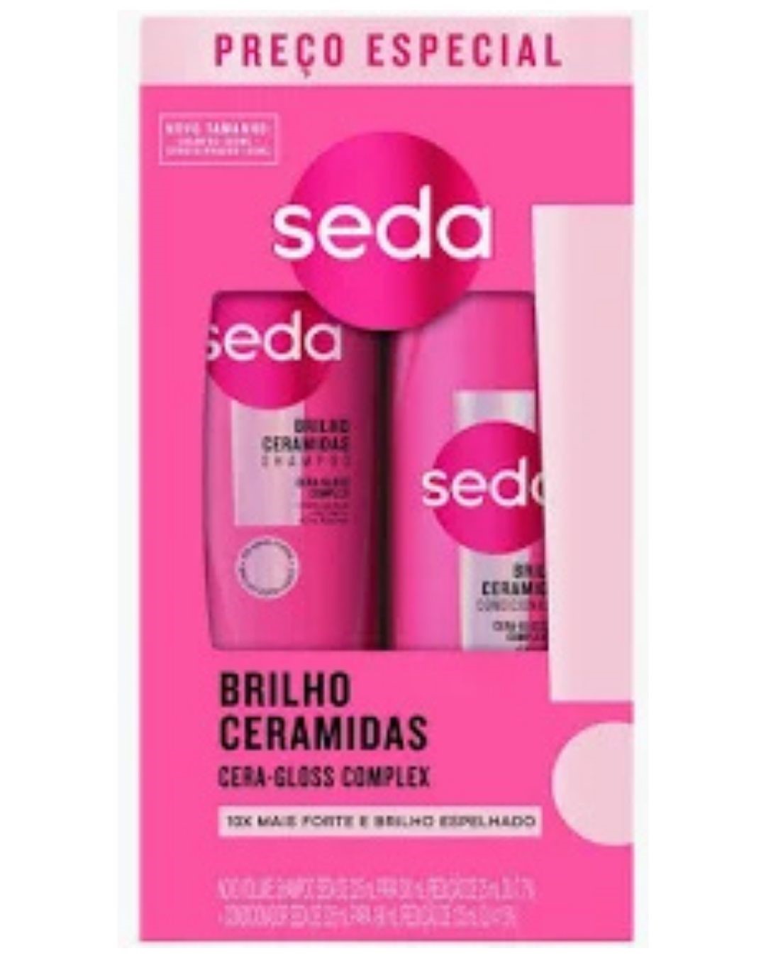 KIT SH+COND SEDA 300+190ML CERAMIDAS