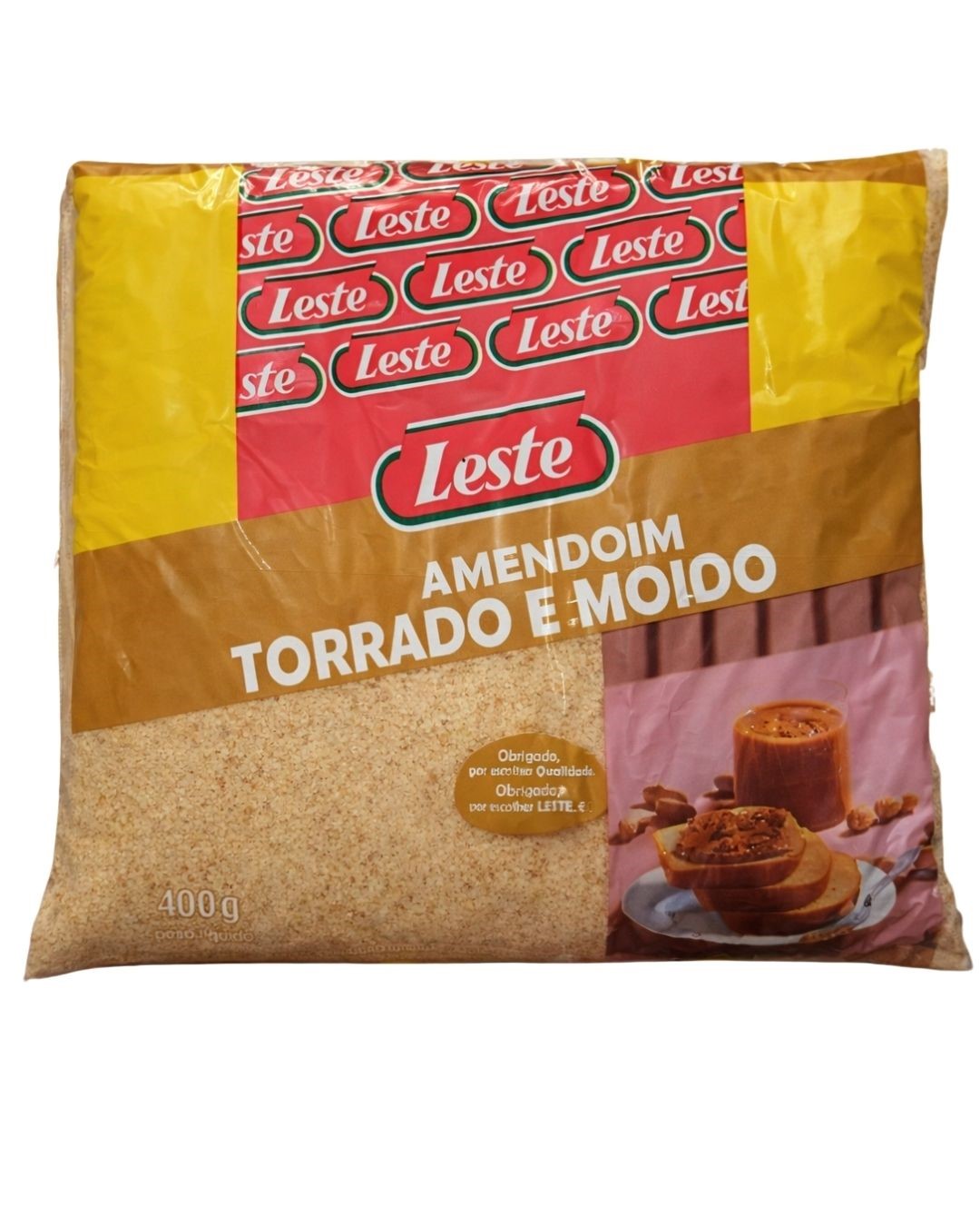 AMENDOIM LESTE TORRADO E MOIDO 400 G