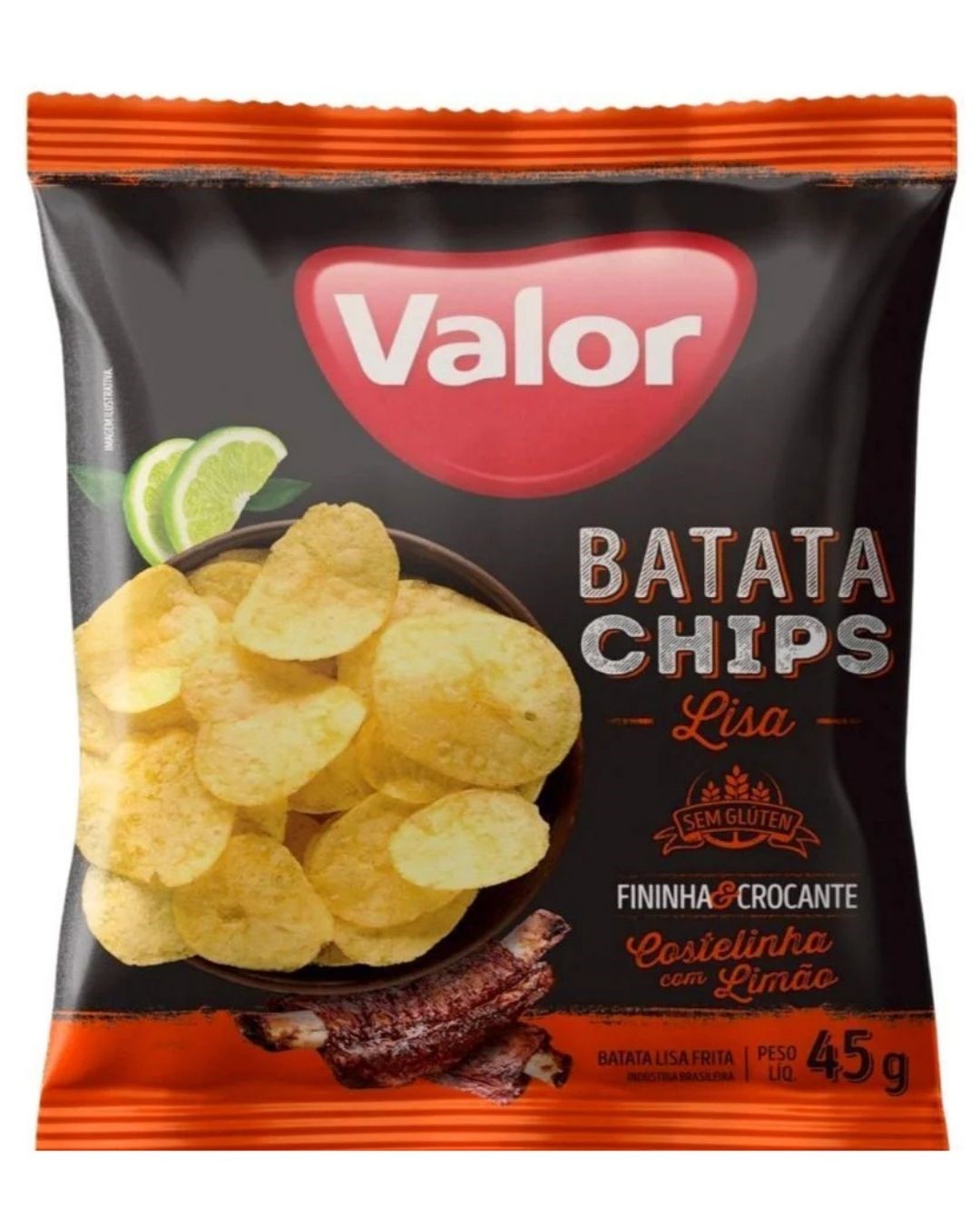 CHIPS BATATA VALOR 45G COSTELINHA