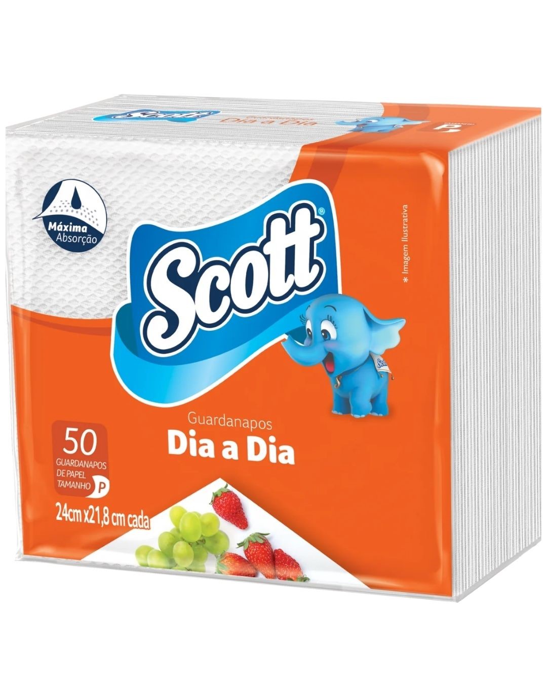 GUARDANAPO SCOTT  FS 24X21,8 C/12UN