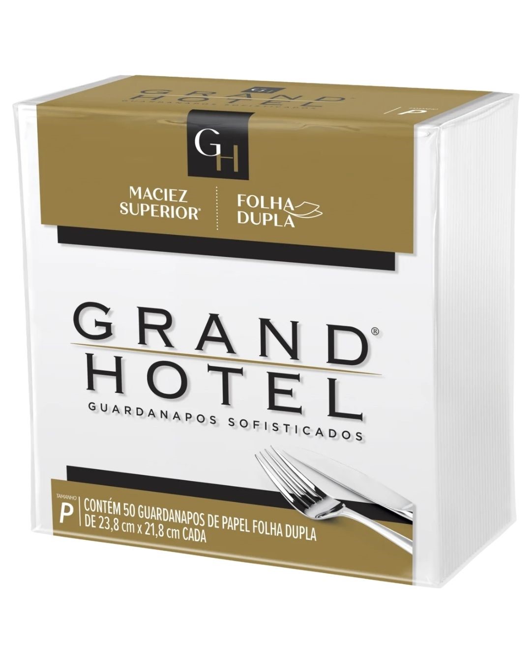 GUARDANAPO GRAND HOT. FD 23,8X21,8 C/9UN