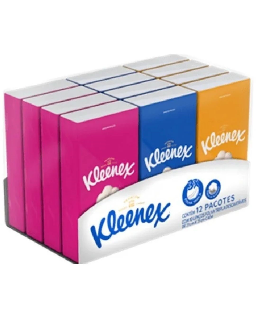 LENCOS KLEENEX F. TRIPLA 10X12UN