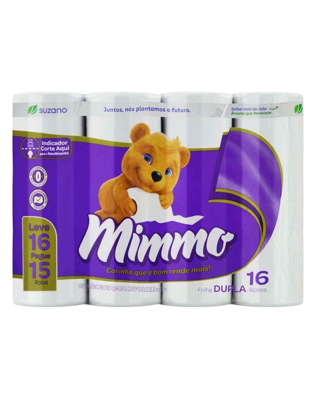 PAPEL HIG. FD 16X1 MIMMO 30M