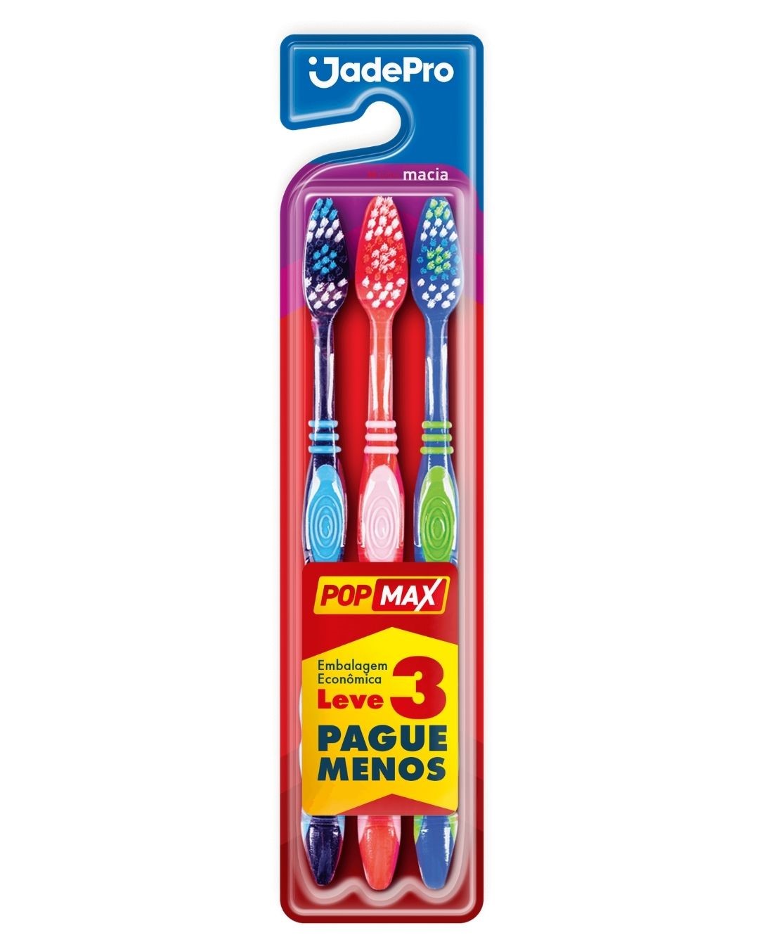 ESCOVA DENTAL JADEPRO MACIA 3UN