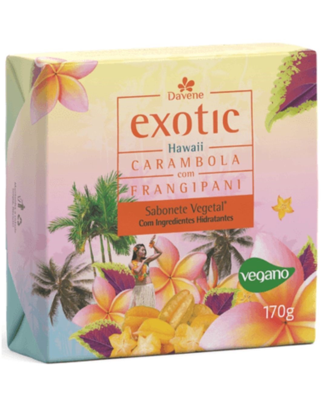 SABONETE VEG EXOTIC DAVENE 170G HAWAII