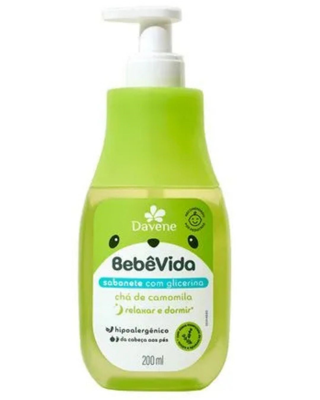 SABONETE LIQ. BEBE VIDA 200ML CAMOMILA
