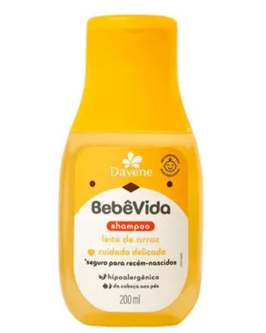 SHAMPOO BEBE VIDA 200ML LEIT AROZ