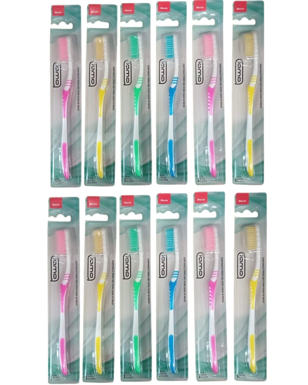 ESCOVA DENTAL IAMO COLOR MACIA 12UN