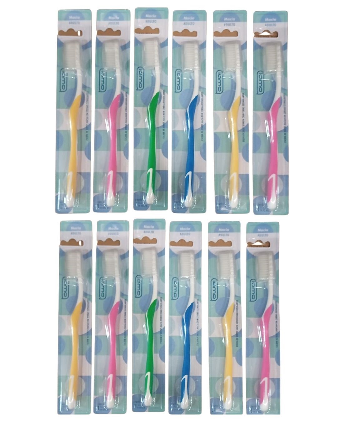 ESCOVA DENTAL IAMO COLOR MACIA TOUC 12UN