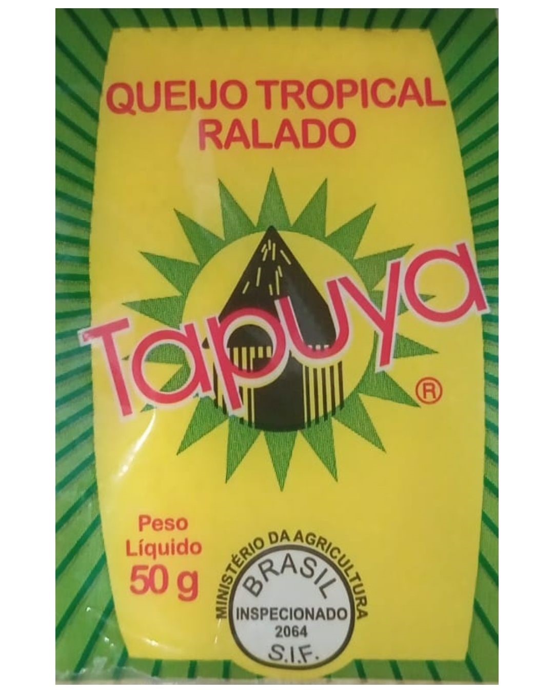 QUEIJO RALADO 50G TAPUYA