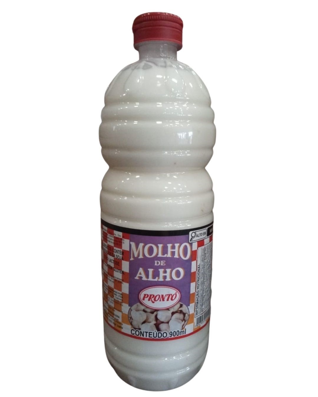 MOLHO DE ALHO 900ML PRONTO