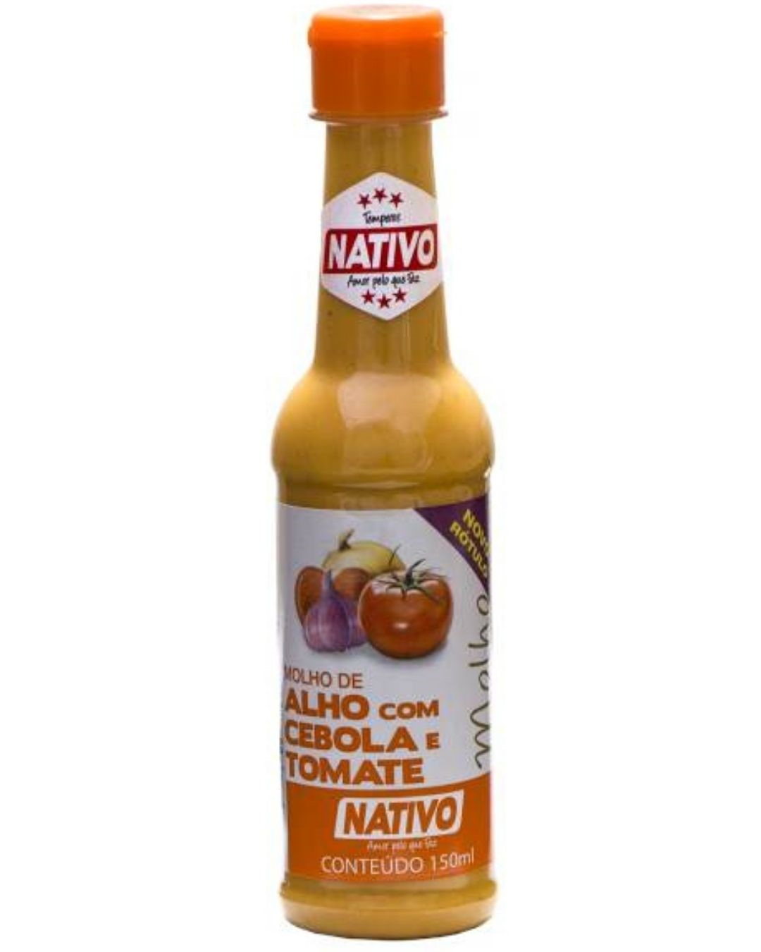MOLHO DE ALHO COM TOM/CEB 150ML NATIVO