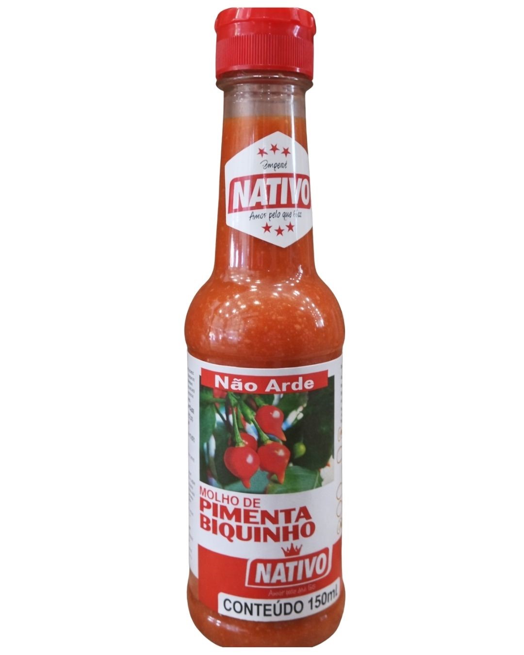 MOLHO DE PIMENTA BIQUINHO 150ML NATIVO