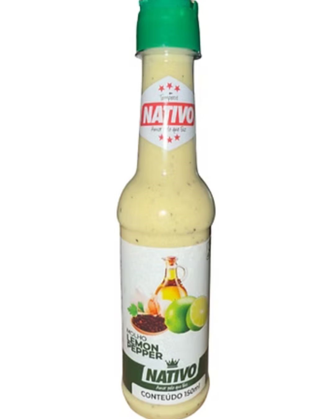 MOLHO LEMON PEPPER 150ML NATIVO