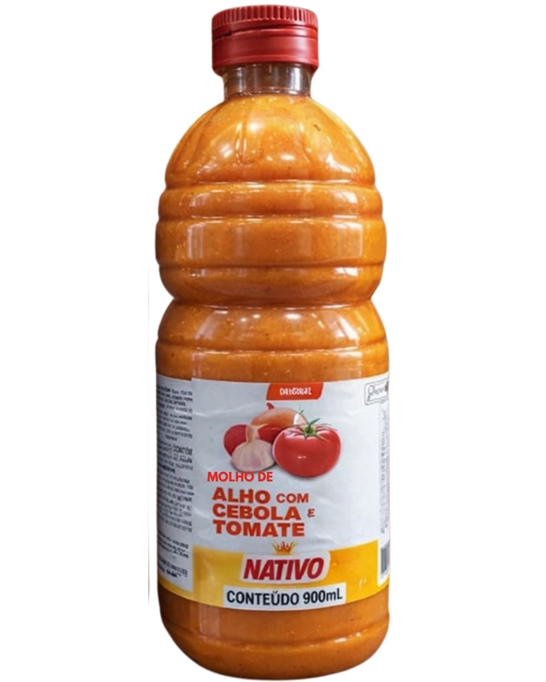 MOLHO DE ALHO COM TOM/CEB 900ML NATIVO