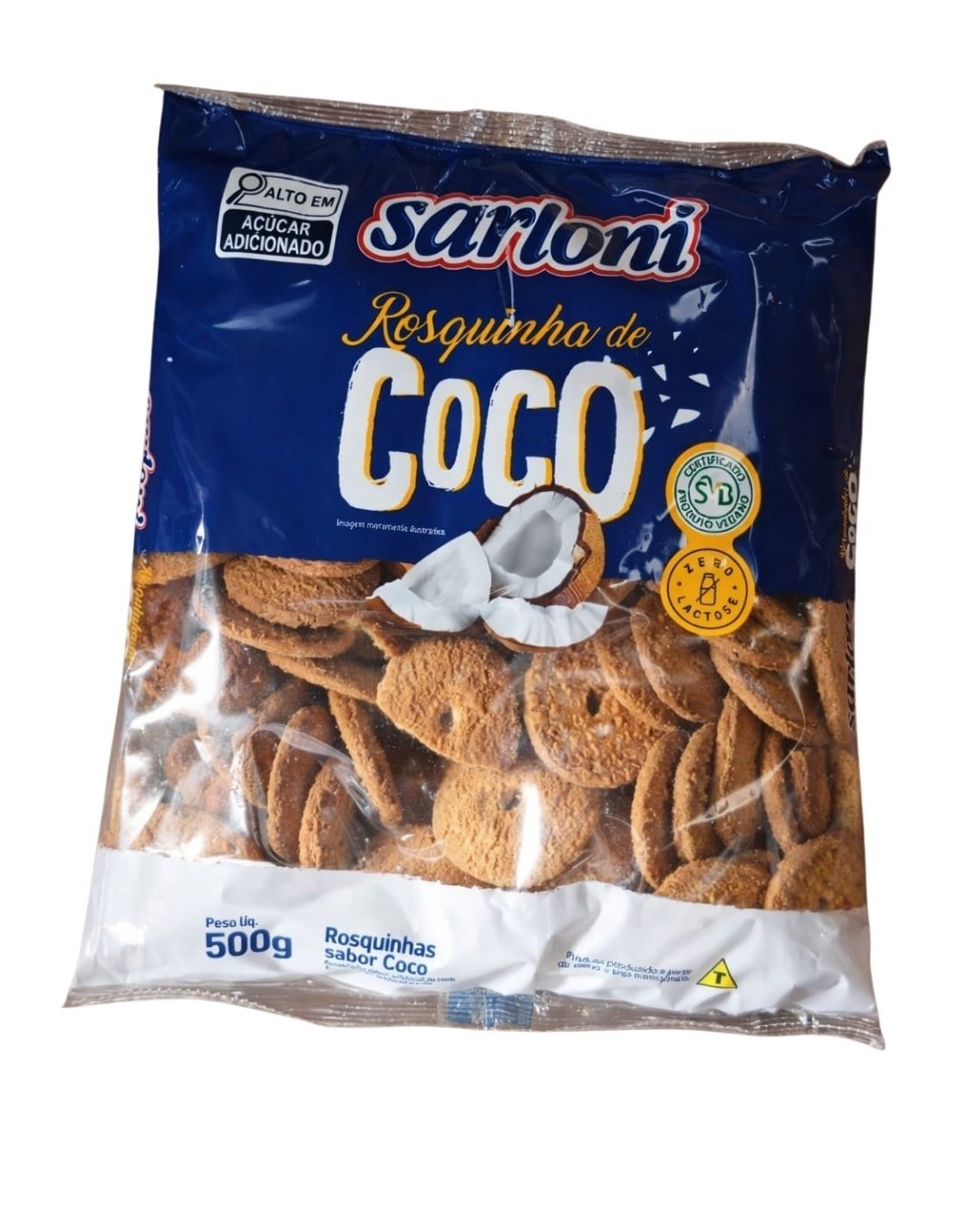 ROSQUINHA DE COCO SARLONI 500G