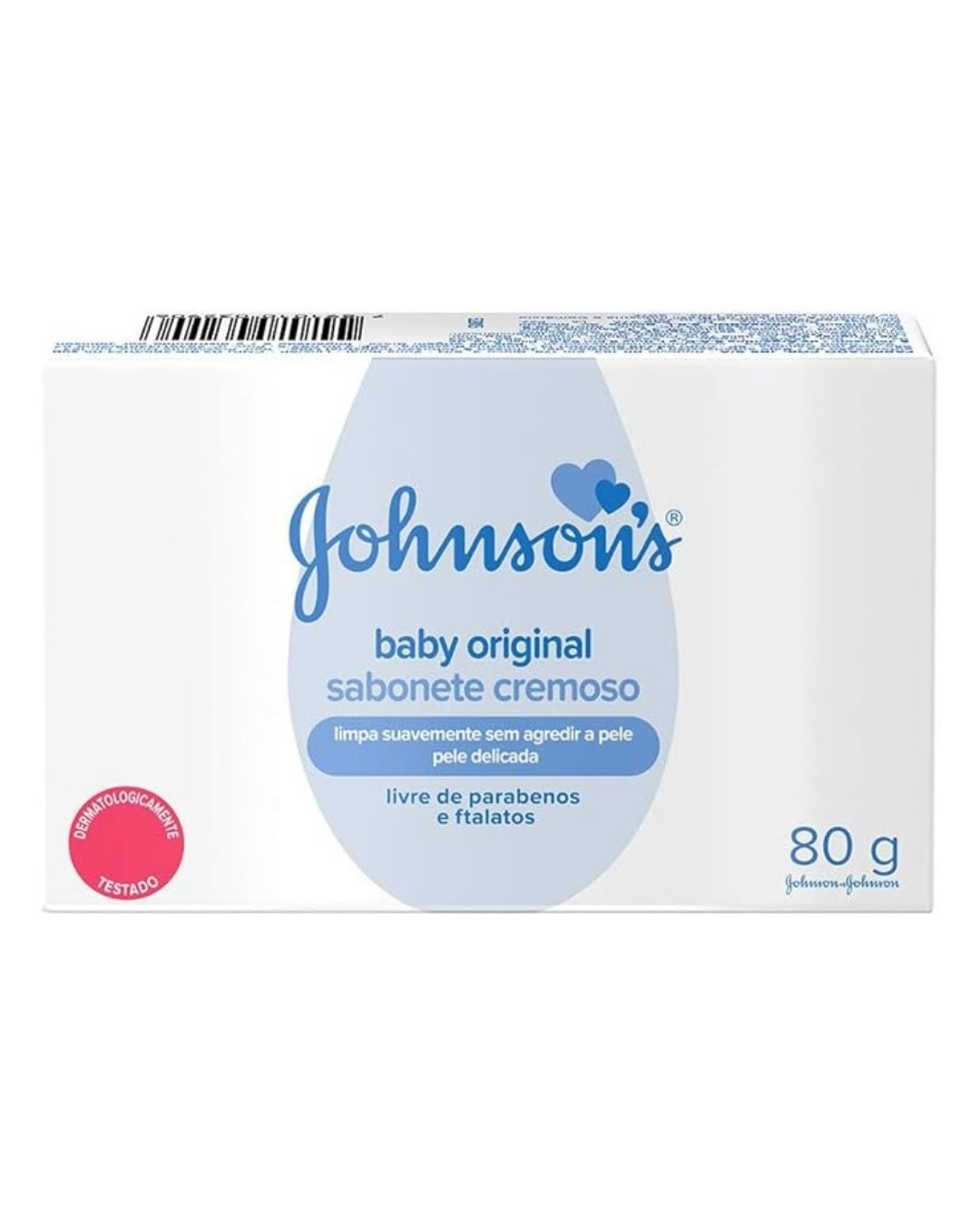 SABONETE JOHNSONS BABY REGULAR 80 G