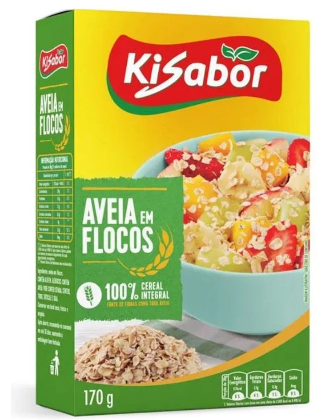 AVEIA KISABOR FLOCOS 170 G