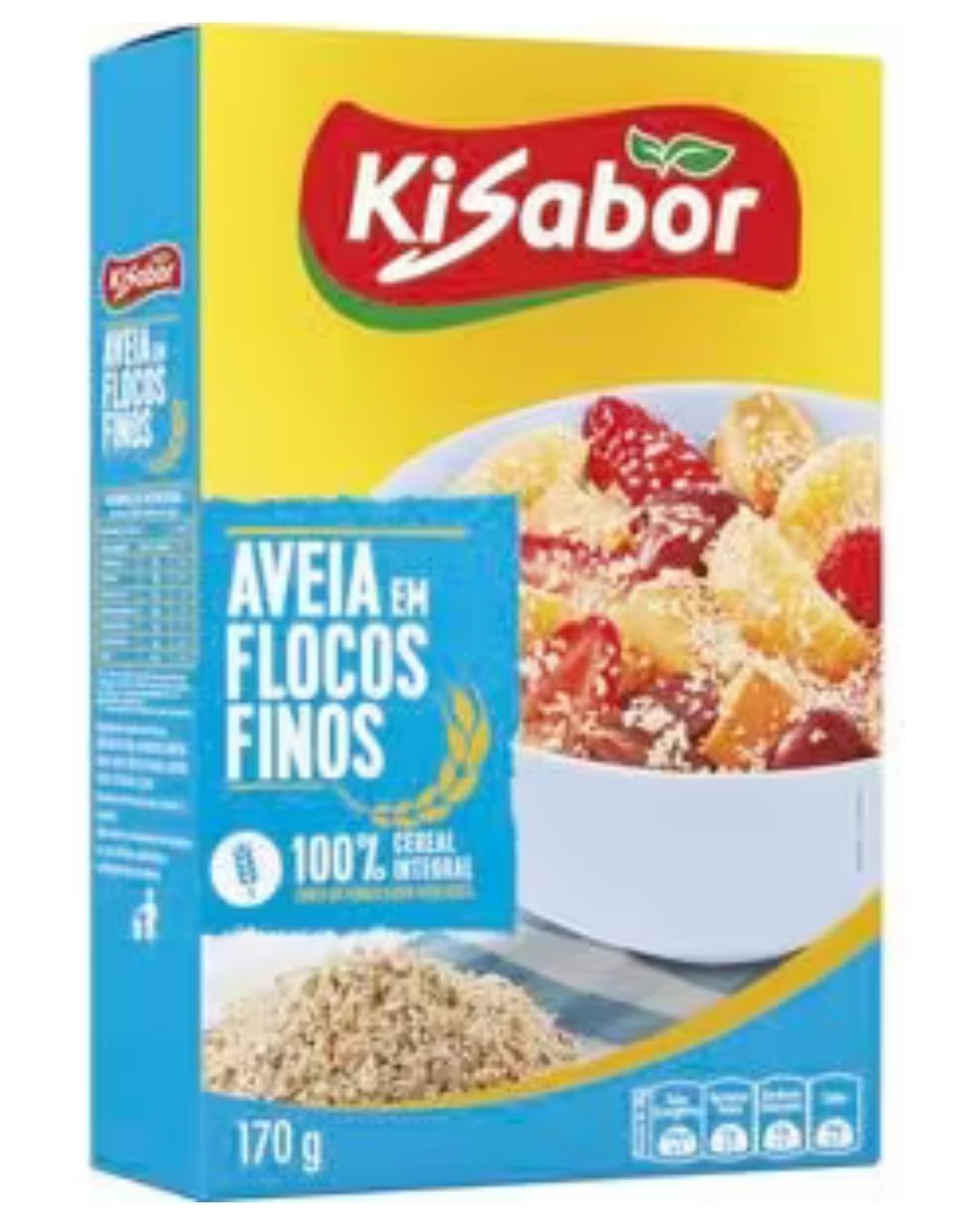 AVEIA KISABOR FLOCOS FINOS 170 G