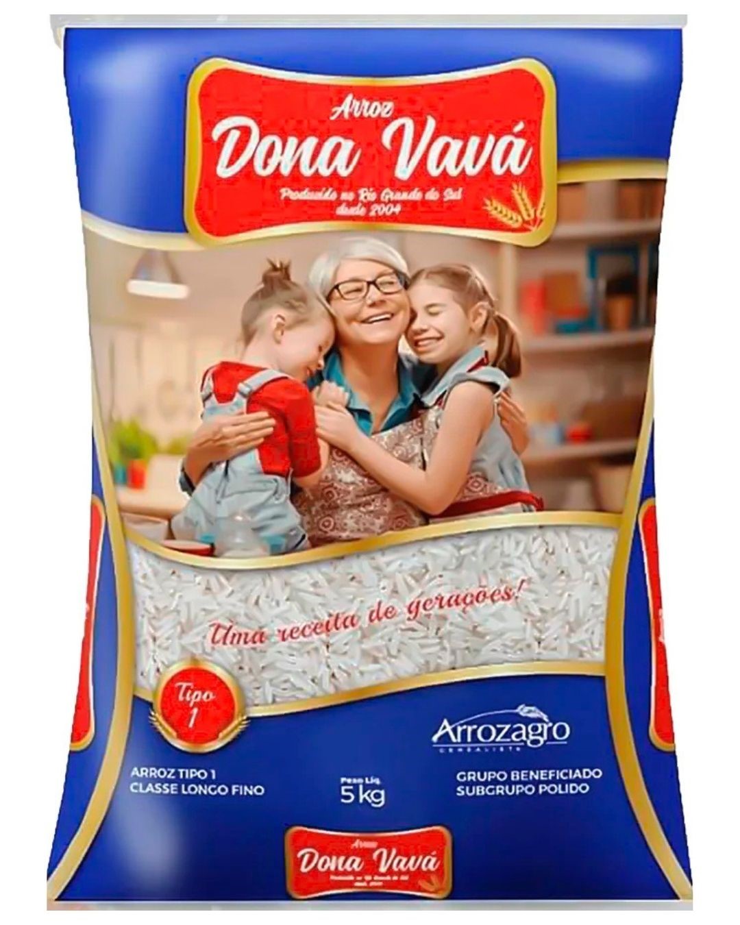 ARROZ TIPO 1 DONA VAVA 5 KG