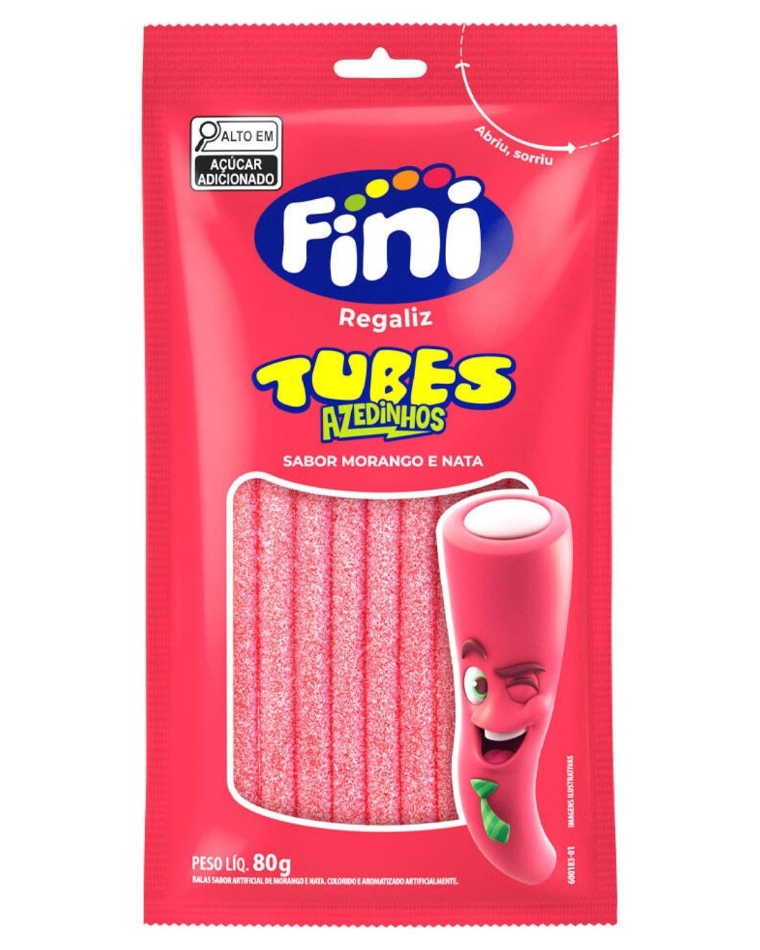 FI BALA GELATINA FINI TUBES AZED 80G