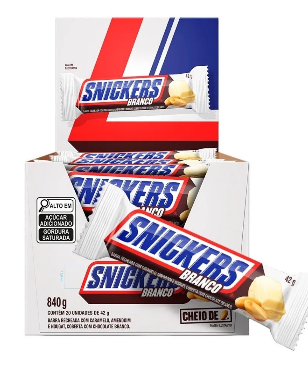 CHOCOLATE 42 G SNICKERS BRANCO
