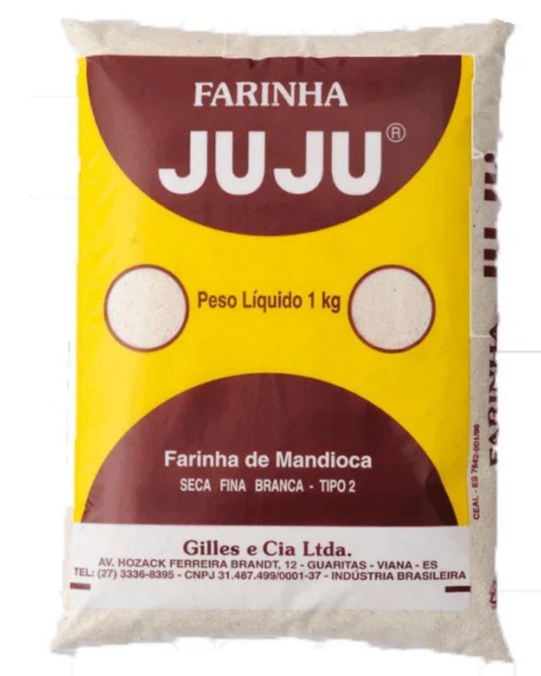 FARINHA DE MANDIOCA 1 KG JUJU