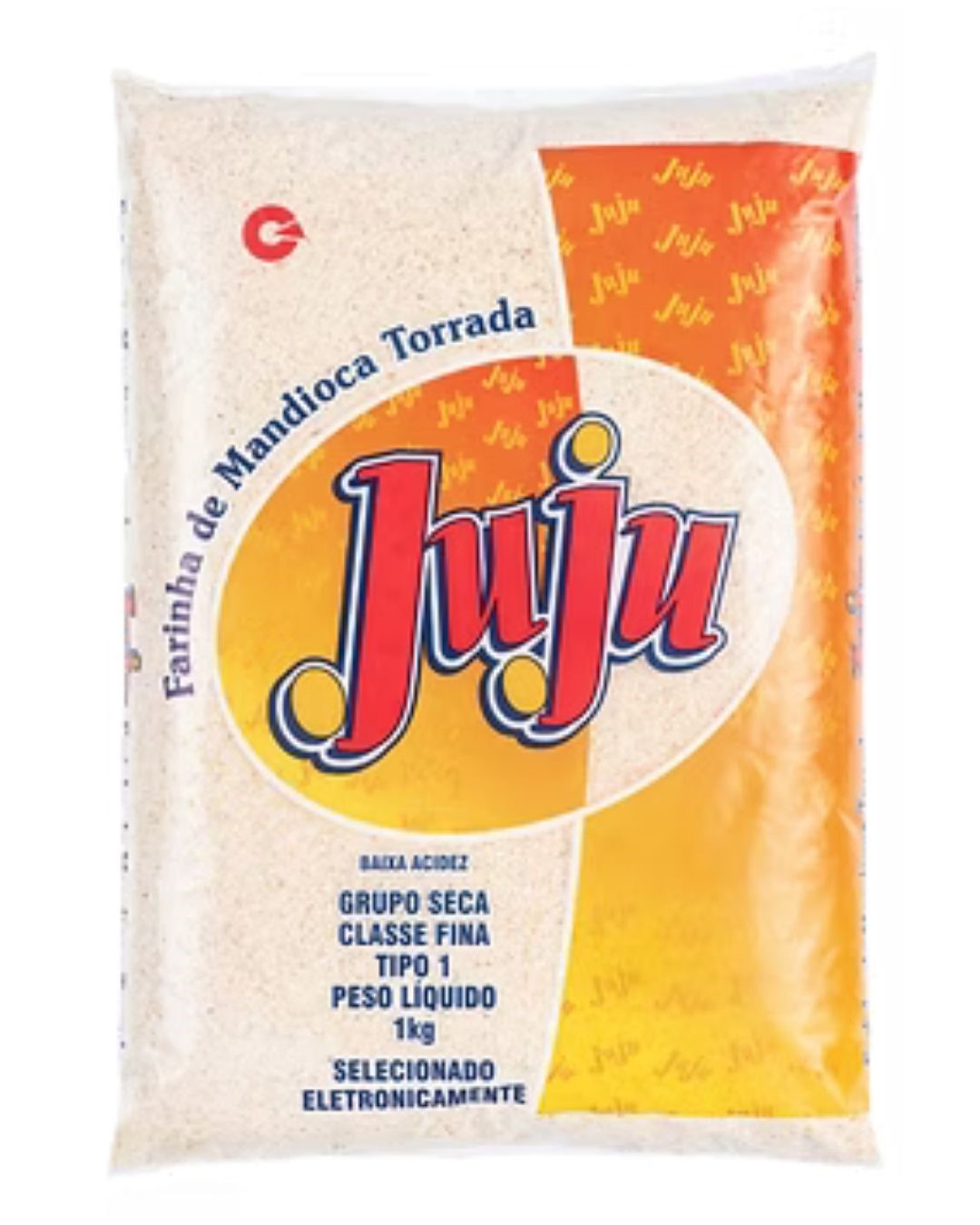 FARINHA DE MANDIOCA TORRADA 1 KG JUJU