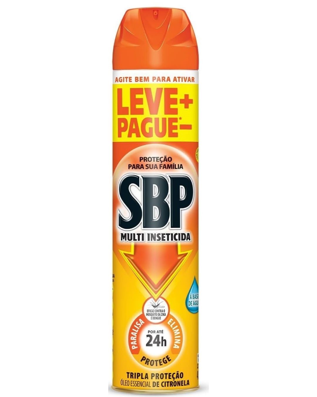 INSETICIDA SBP AERO MULT CITRONELA 450ML