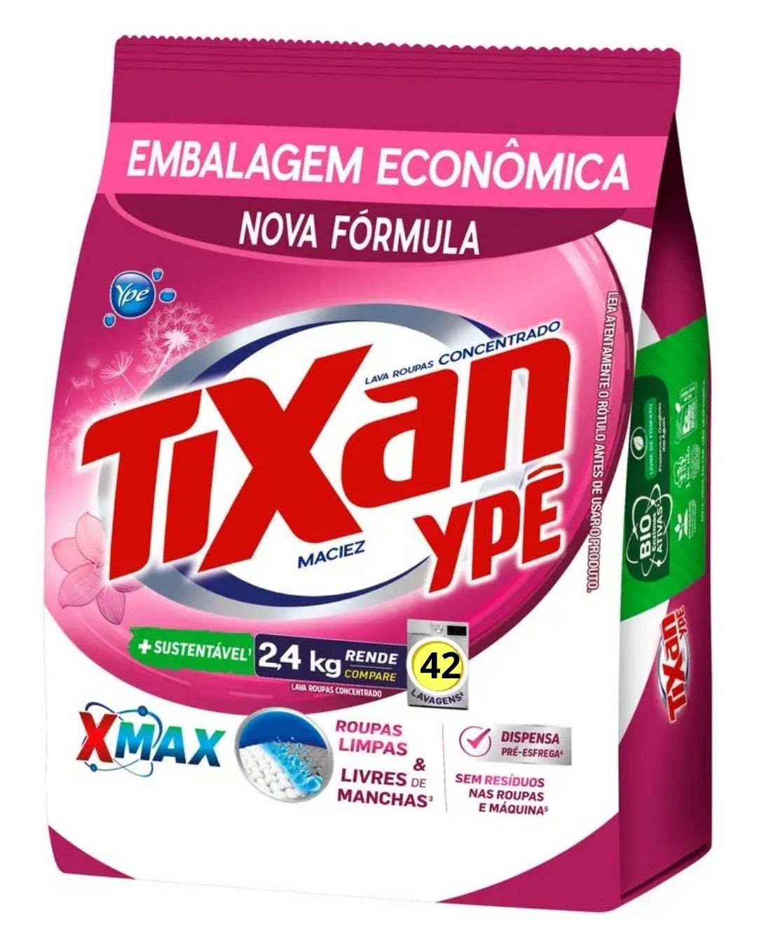 YPE LAVA ROUPAS TIXAN 2,4KG MACIEZ
