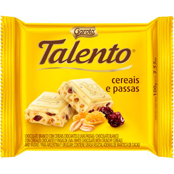 TALENTO GAROTO 85 G BRANCO 