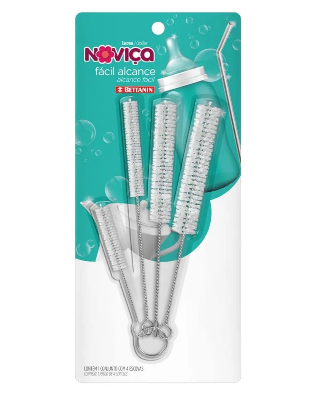 BT ESCOVA NOVICA FACIL ALCANCE BT276