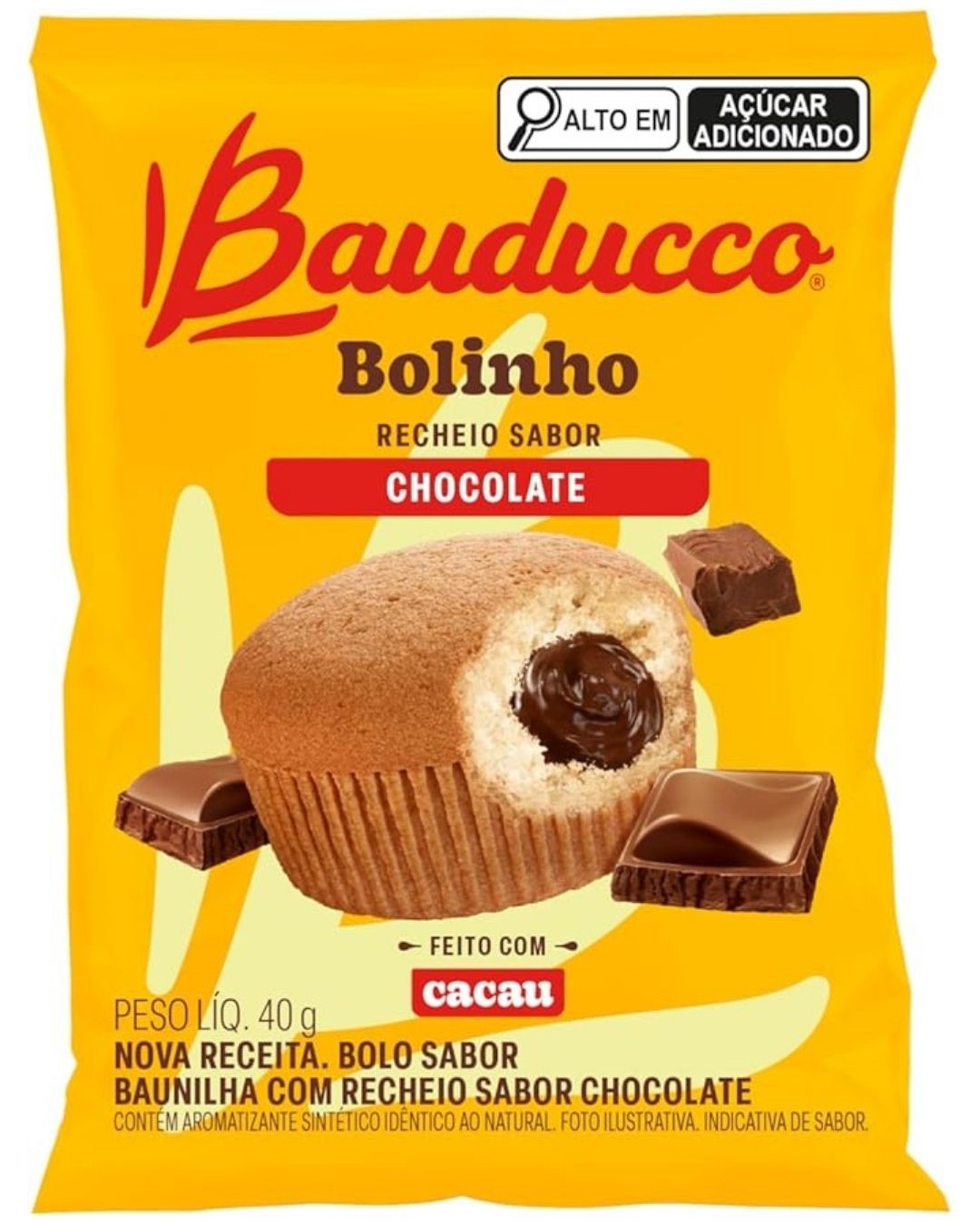 BA BOLINHO BAUDUCCO 40G BAUNILHA C/CHOCO