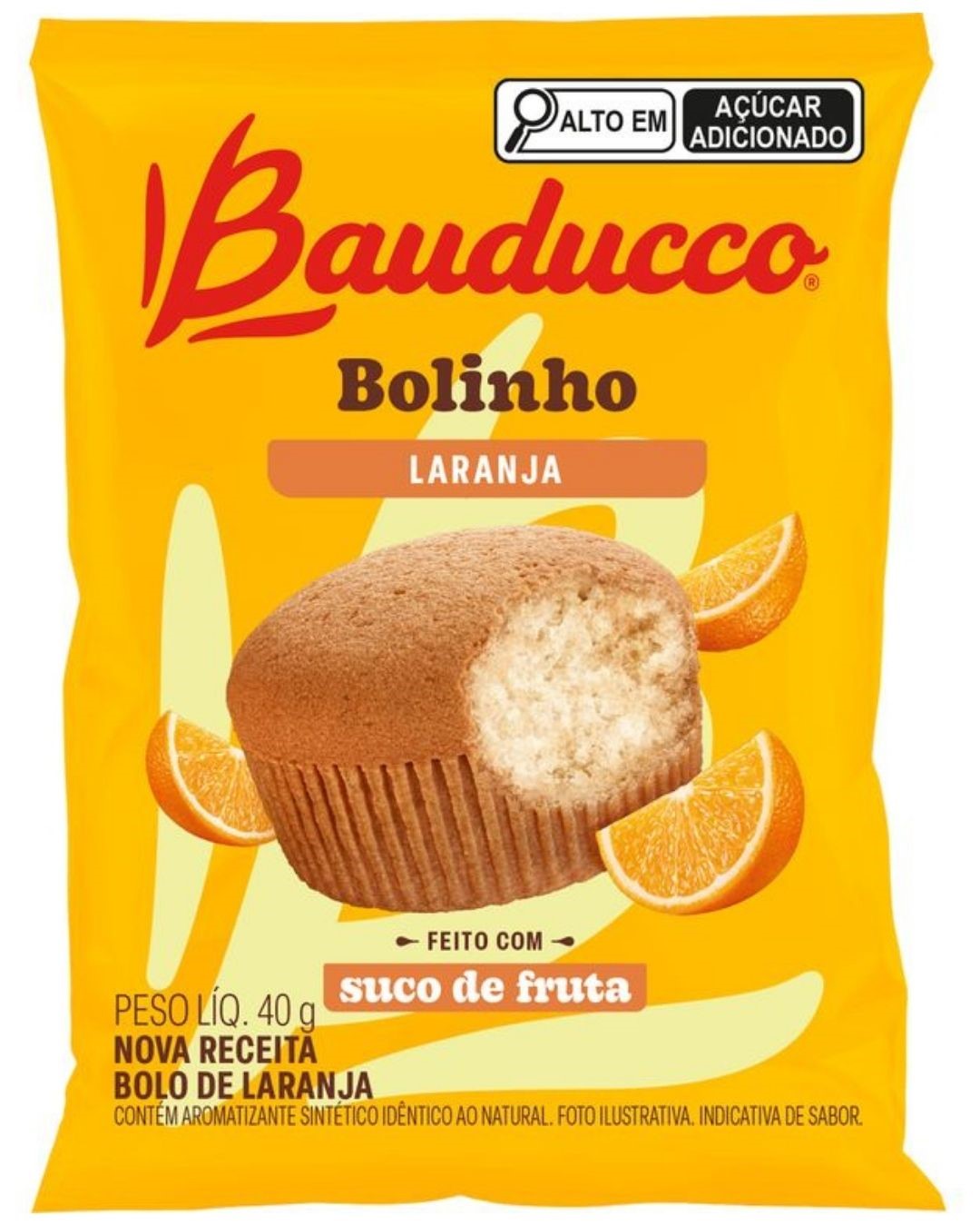 BA BOLINHO BAUDUCCO 40G LARANJA