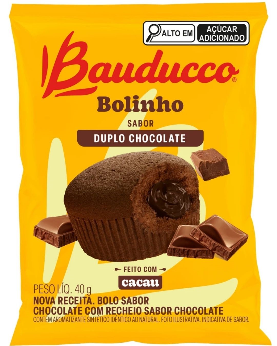 BA BOLINHO BAUDUCCO 40G CHOCO DUPLO