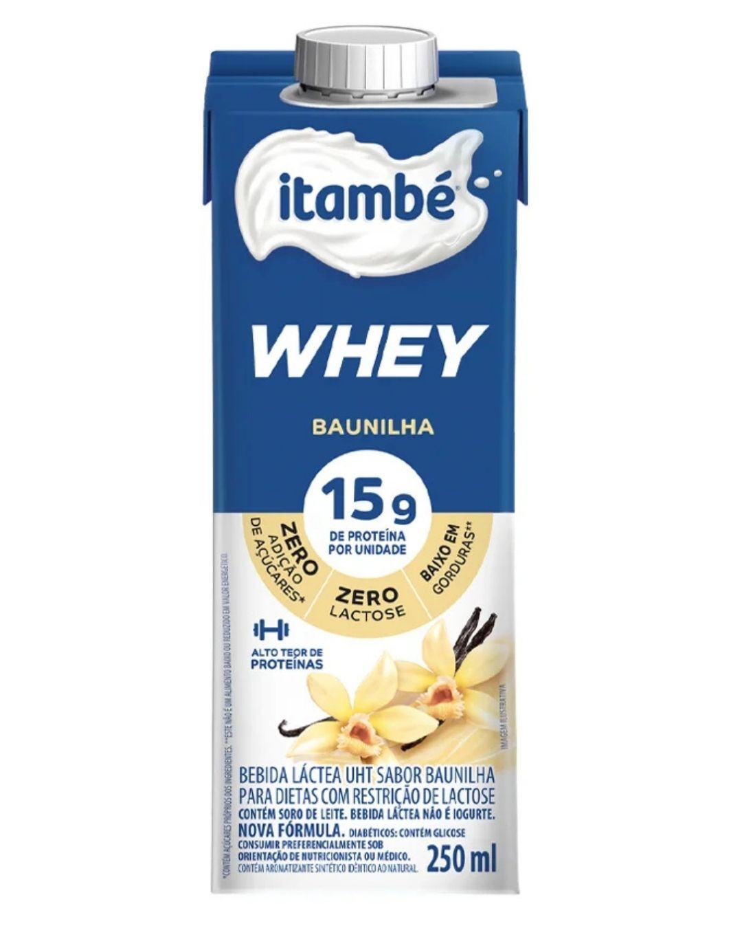 BEBIDA ITAMBE WHEY BAUNILHA 250ML