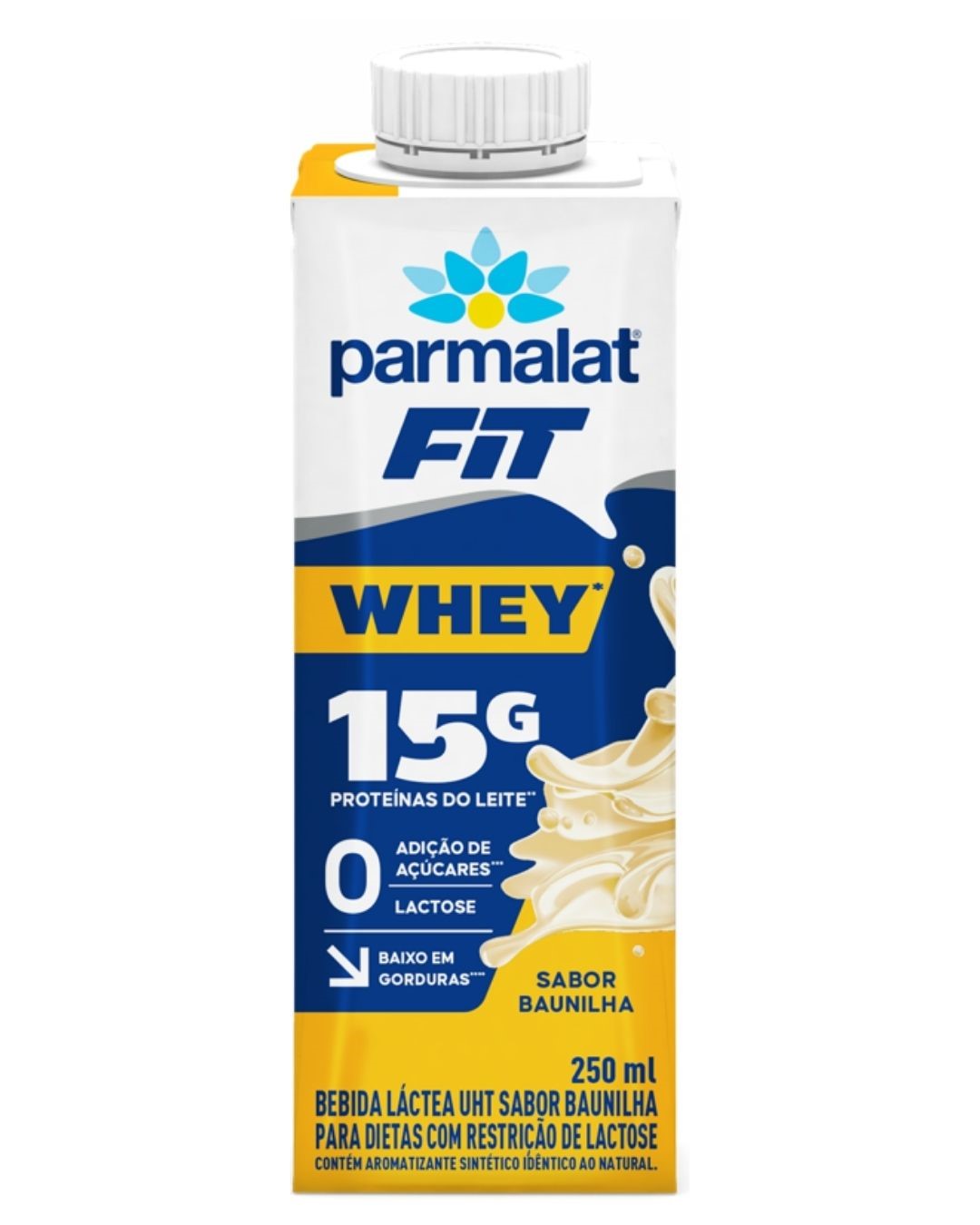 BEBIDA PARMALAT WHEY BAUNILHA 250ML