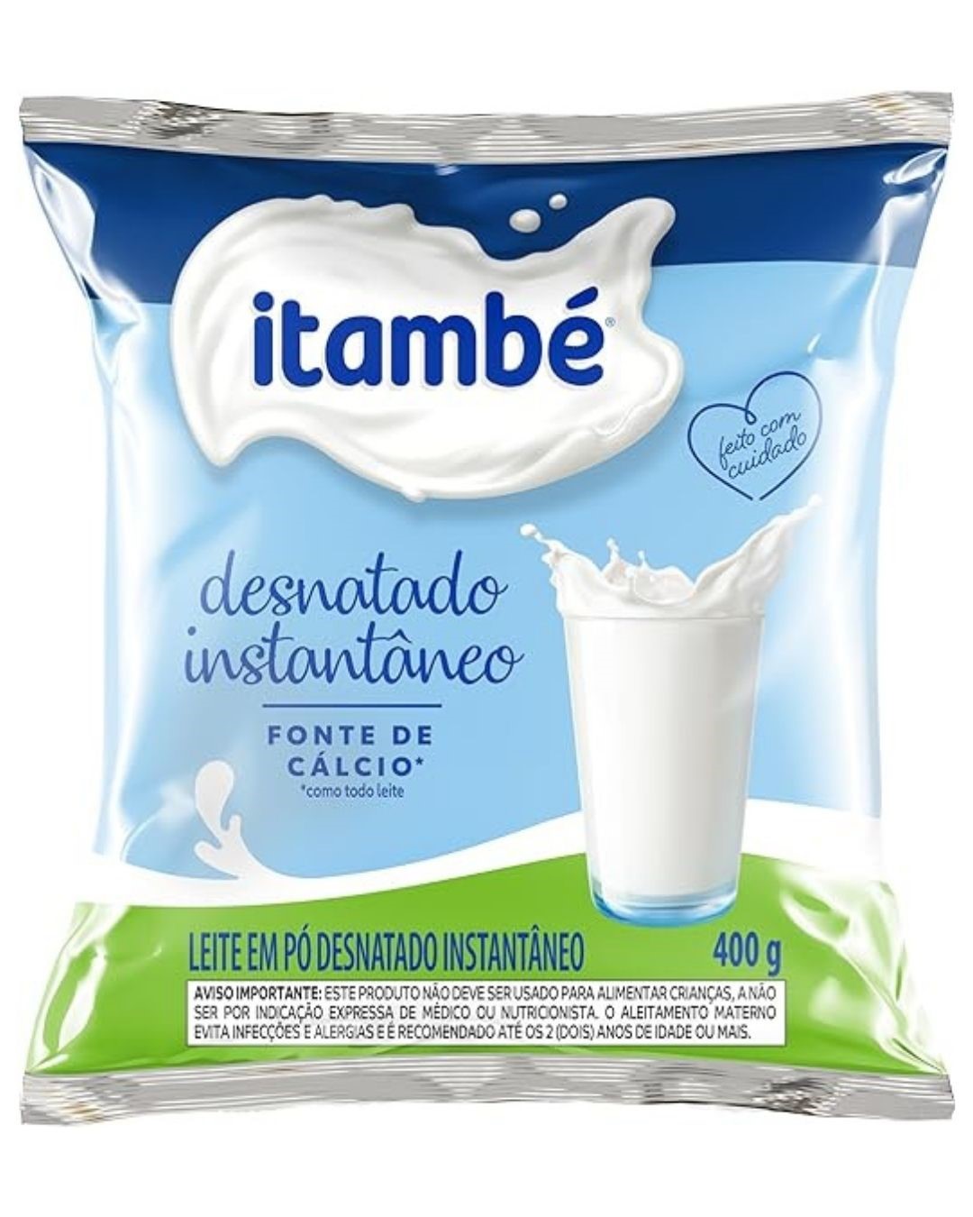 LEITE EM PO DESNAT  INST 400G ITAMBE