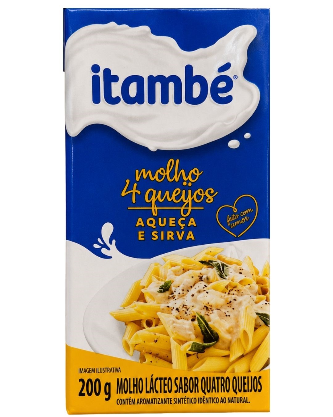 MOLHO QUATRO QUEIJOS 200G ITAMBE