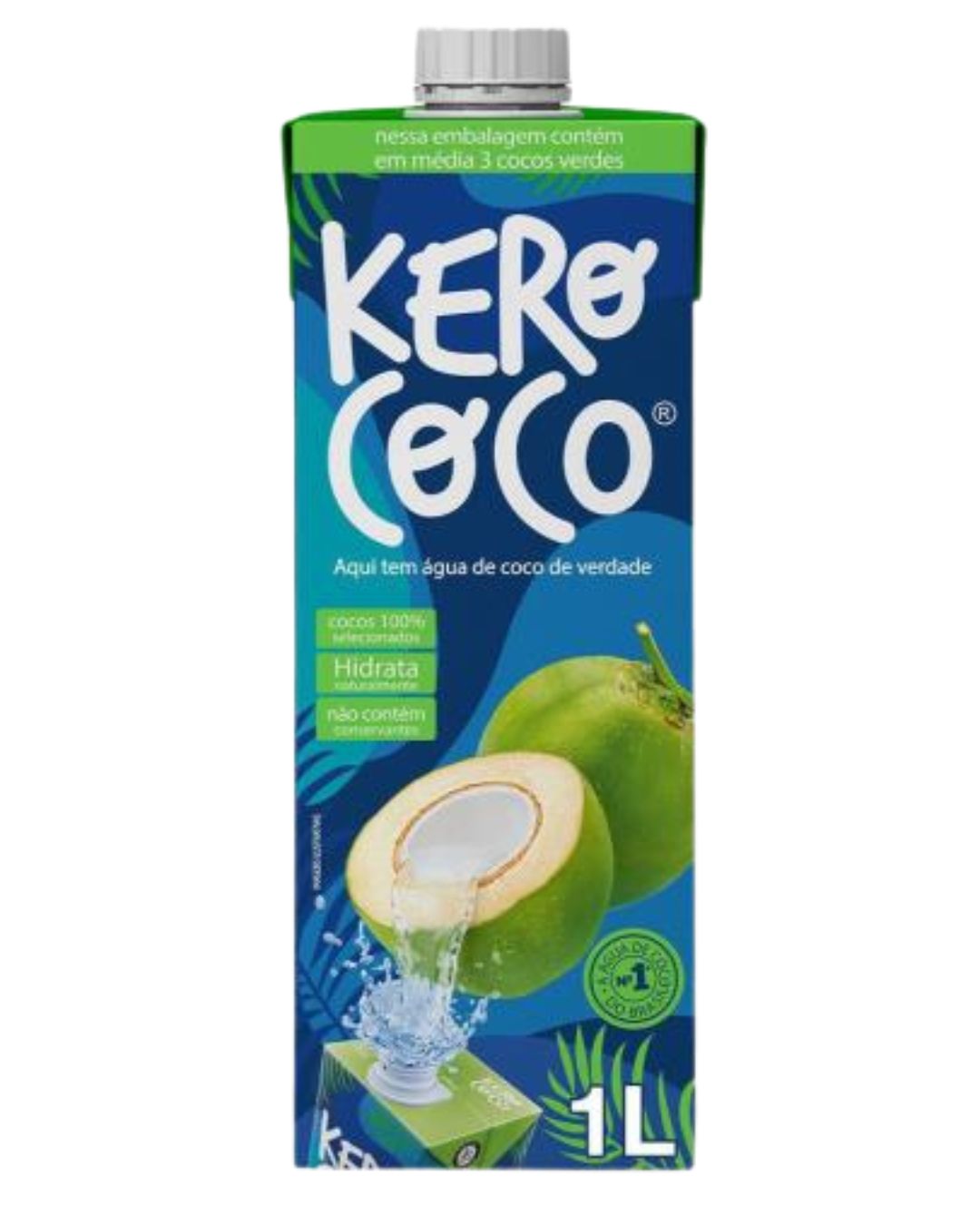 AGUA DE COCO KERO COCO 1L