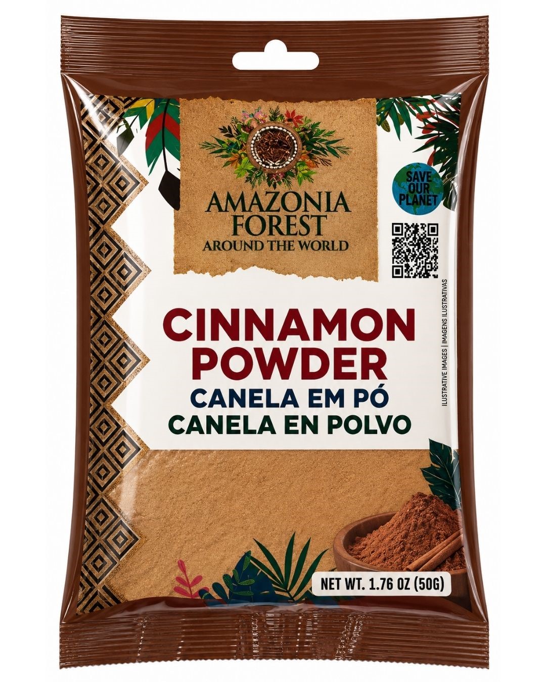 CANELA EM PO AMAZONIA FOREST 50G