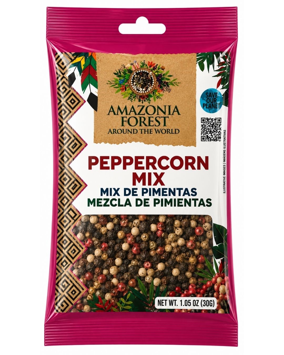 MIX PIMENTAS AMAZONIA FOREST 30G