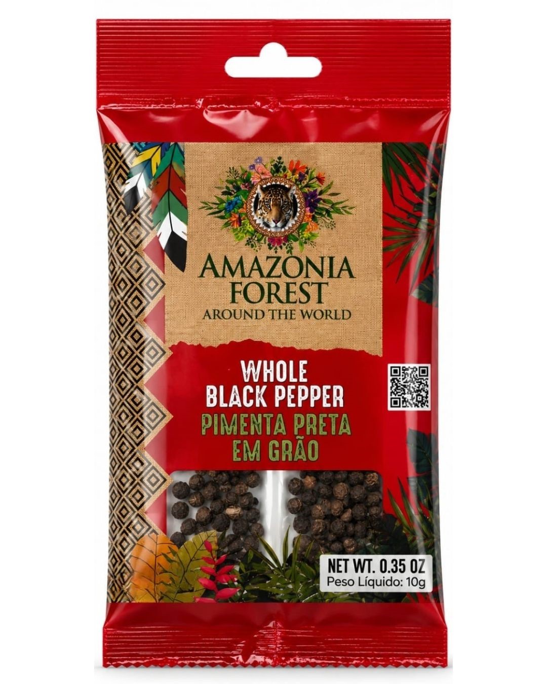 PIMENTA PRETA GRAO AMAZONIA FOREST 10G