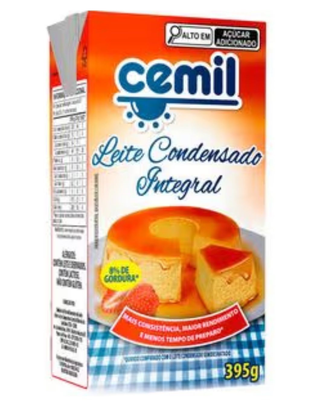LEITE CONDENSADO CEMIL 395 G INTEGRAL